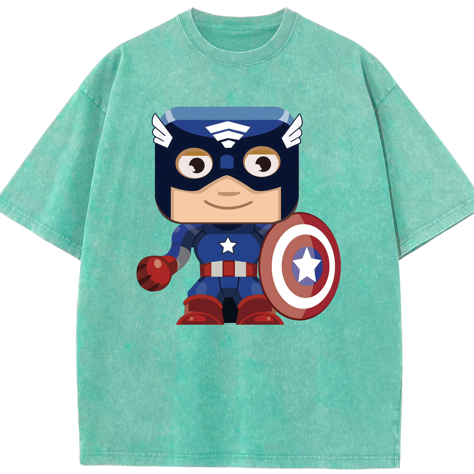 （画像用） アベンジャーズ The Avengers 綿100% ヴィンテージ風 半袖Tシャツ（フロントプリント）